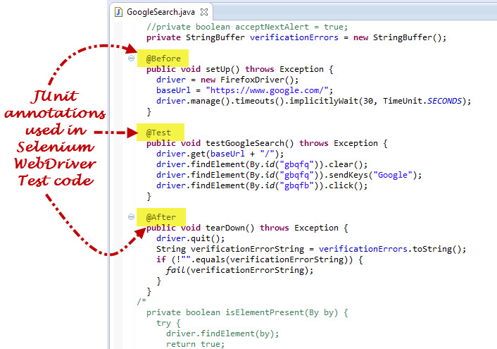 How to write test scripts using selenium