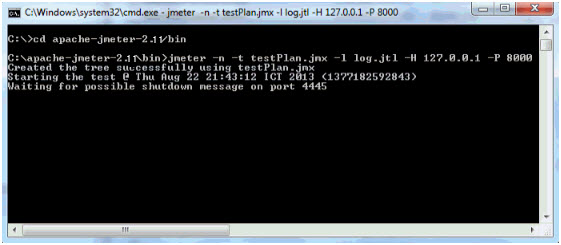 JMeter in Command Line Mode