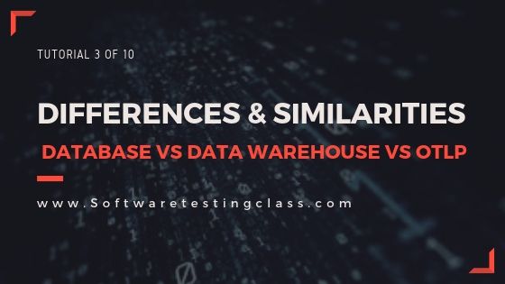 Database vs Data warehouse vs OTLP