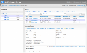 Webissues-issue-tracking-system