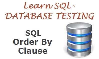 Sql order by clause
