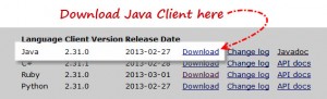 Download “Selenium Java Client Driver”