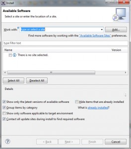 TestNG Eclipse Install Dialog