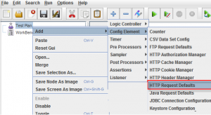 JMeter elements