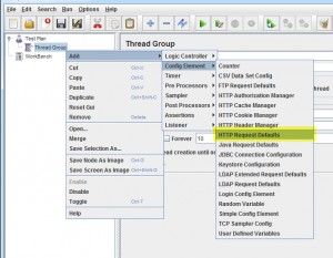 JMeter HTTP request defaults