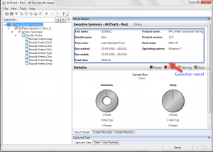 HP UFT 12.0 Run Result Viewer