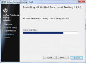 HP Unified Functional Testing 12 Installation