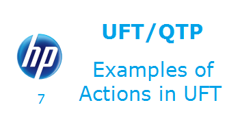 Examples of Actions in UFT