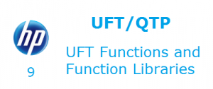UFT Functions and Function Libraries