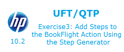 Add Steps to the BookFlight Action Using the Step Generator