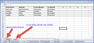 UFT Datatable - UFT/QTP Training Tutorial 12