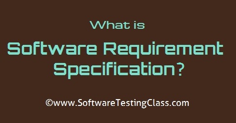 Software Requirement Specification (SRS)