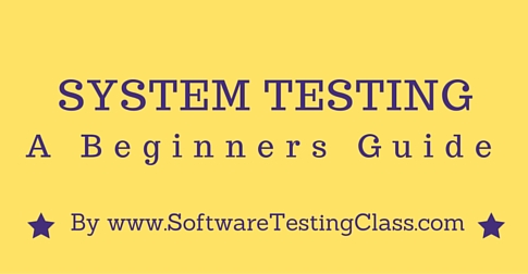 Basic Concepts of System Testing