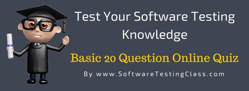 Test Your Software Testing Knowledge