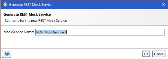 Generate REST Mock Service