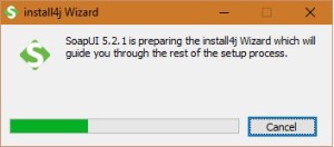SoapUI Installation screen 1 - Software Testing Class