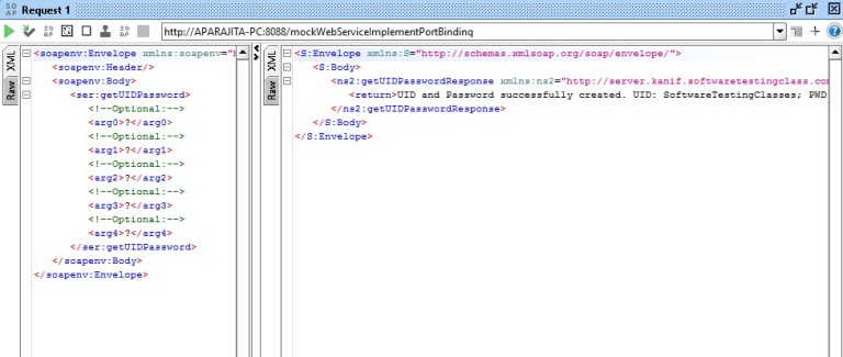 request from response - Software Testing Class