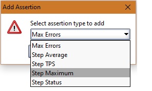soapui max step assertion