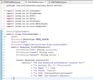 SoapUI Plain Text Demo | Software Testing Class