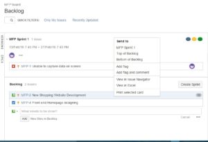 JIRA Sprint screen4