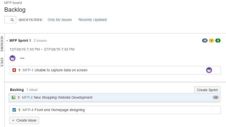 JIRA Sprint screen6