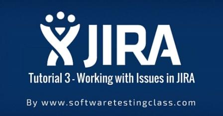 Working with issues in JIRA