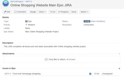 Working With Epics In JIRA - Tutorial 5 | Software Testing Class