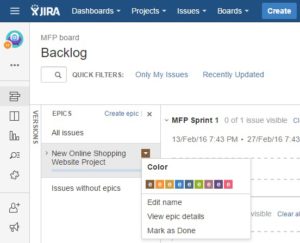 jira edit epic 1