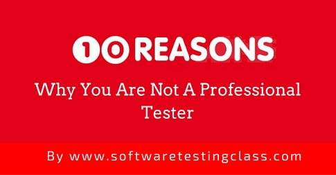 10 reasons for Professional Tester