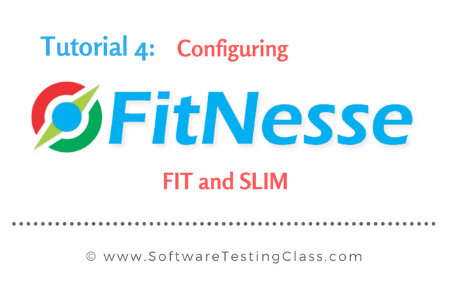 Configuring Fitnesse FIT and SLIM