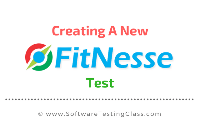 Create Fitnesse test