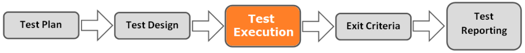 test process execution