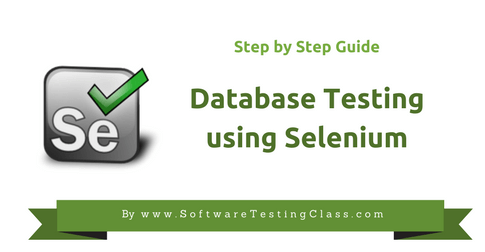 Database Testing using Selenium