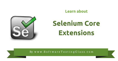 Selenium Core Extensions