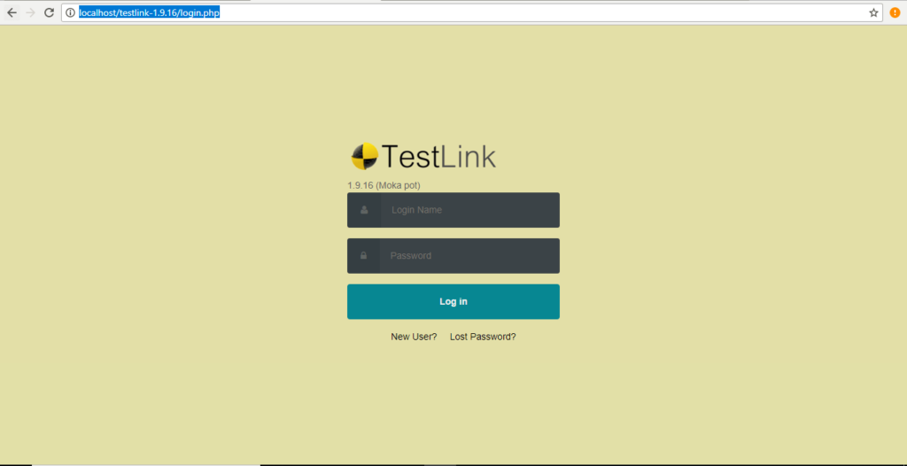 Testlink Installation