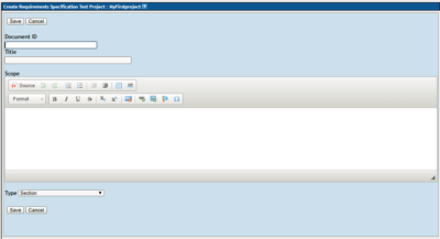 TestLink Create Requirements - Software Testing Class