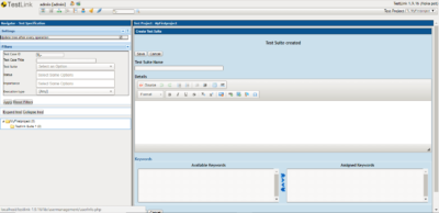 TestLink Test Project | Software Testing Class
