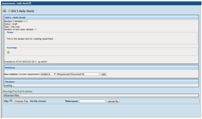 Tutorial 7: Writing Requirements in TestLink - Software Testing Class