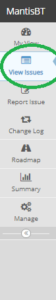 Mantis Report Issue | Software Testing Class