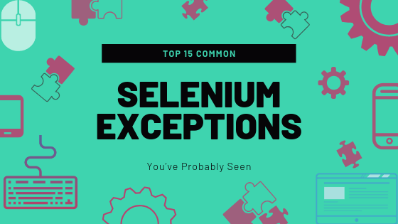 Selenium Exceptions