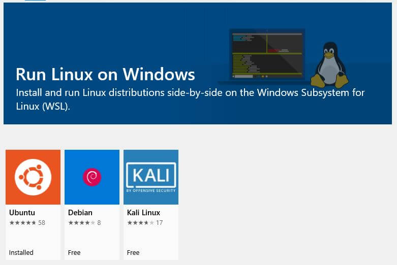 Linux on Windows